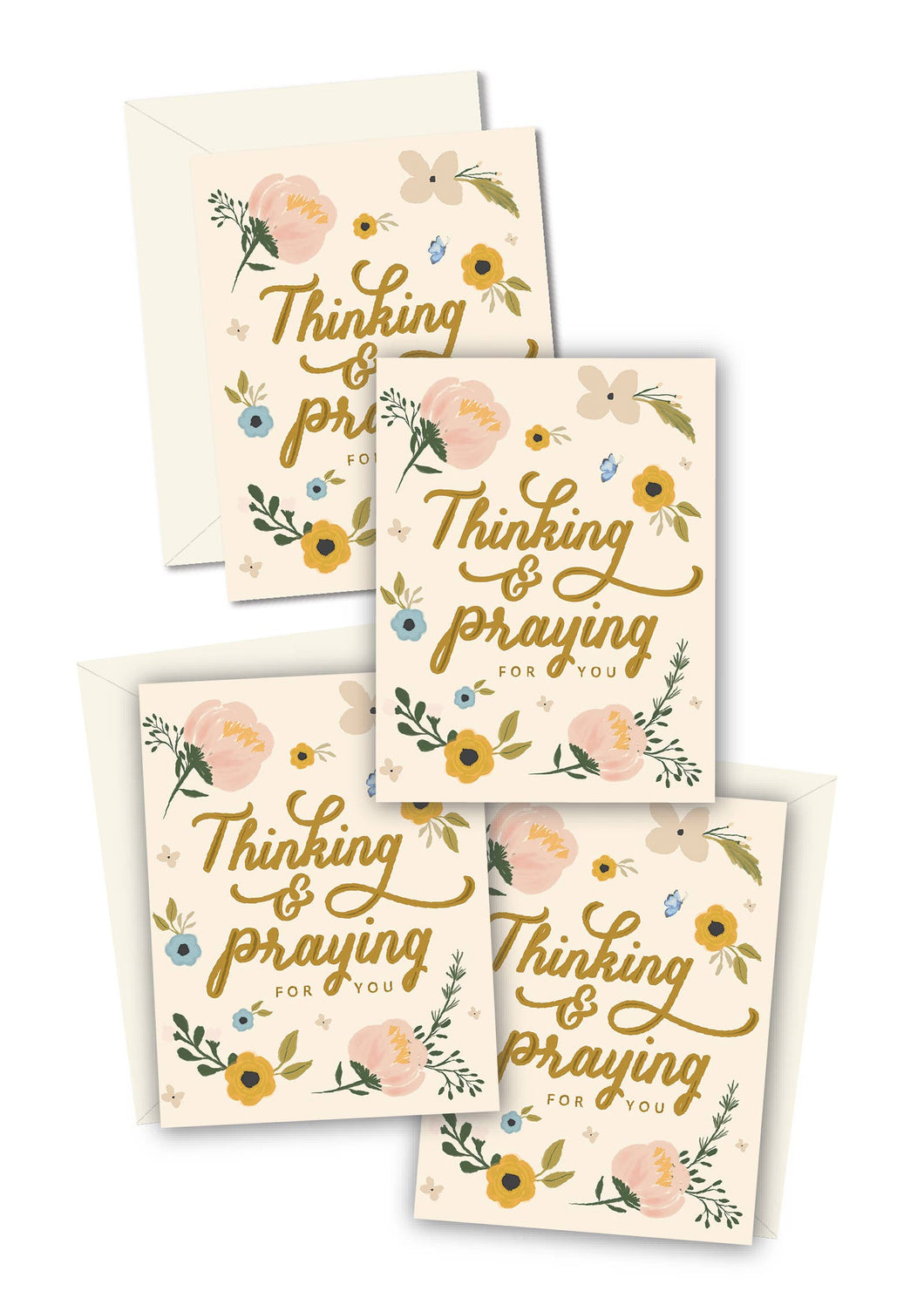 Thinking and Praying For You Greeting Cards Boxed Set | Ginger P. Designs