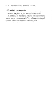 What Happens When Women Say Yes to God Devotional |Harvest House Publishers Gift & Specialty Books