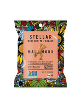 Load image into Gallery viewer, Maui Monk | Pretzel  Braids 1.5 oz | Steller Snacks
