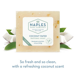Coconut Water Natural Soap |Naples Soap Company