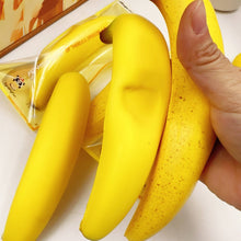 Load image into Gallery viewer, Banana Squishy Squeeze Toy Fidget Toy | Sparkling Extras

