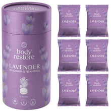Load image into Gallery viewer, Body Restore Shower Steamer Aromatherapy Tube Pack of 6 : Reset | Best Beauty Group
