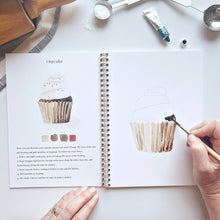 Load image into Gallery viewer, Baking watercolor workbook | emily lex studio
