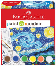 Load image into Gallery viewer, The Starry Night | Museum Series|  Paint by Number | Faber-Castell
