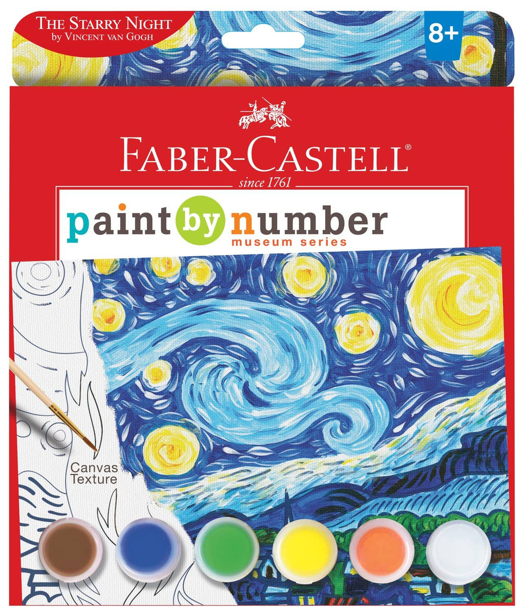 The Starry Night | Museum Series|  Paint by Number | Faber-Castell