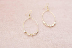 Champagne Maple Drops Earrings