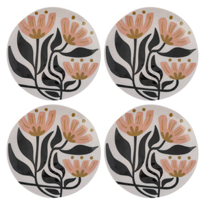 Melamine Salad Plates: Seaside Floral | Karma