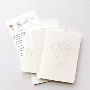 Love sweet love paintable notecard  | emily lex studio