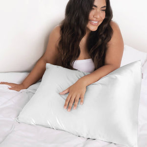 Ivory | Satin King Pillowcase | KITSCH