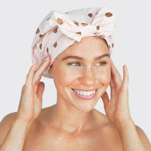 Load image into Gallery viewer, Blush Dot | Luxury Shower Cap | KITSCH
