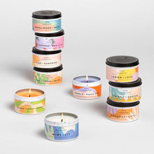 Load image into Gallery viewer, Orange Flower + Power Recyclable Tin Candle |Good Chemistry
