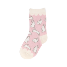 Load image into Gallery viewer, Sweet Bunnies Socks: Adult Large | My Mind’s Eye
