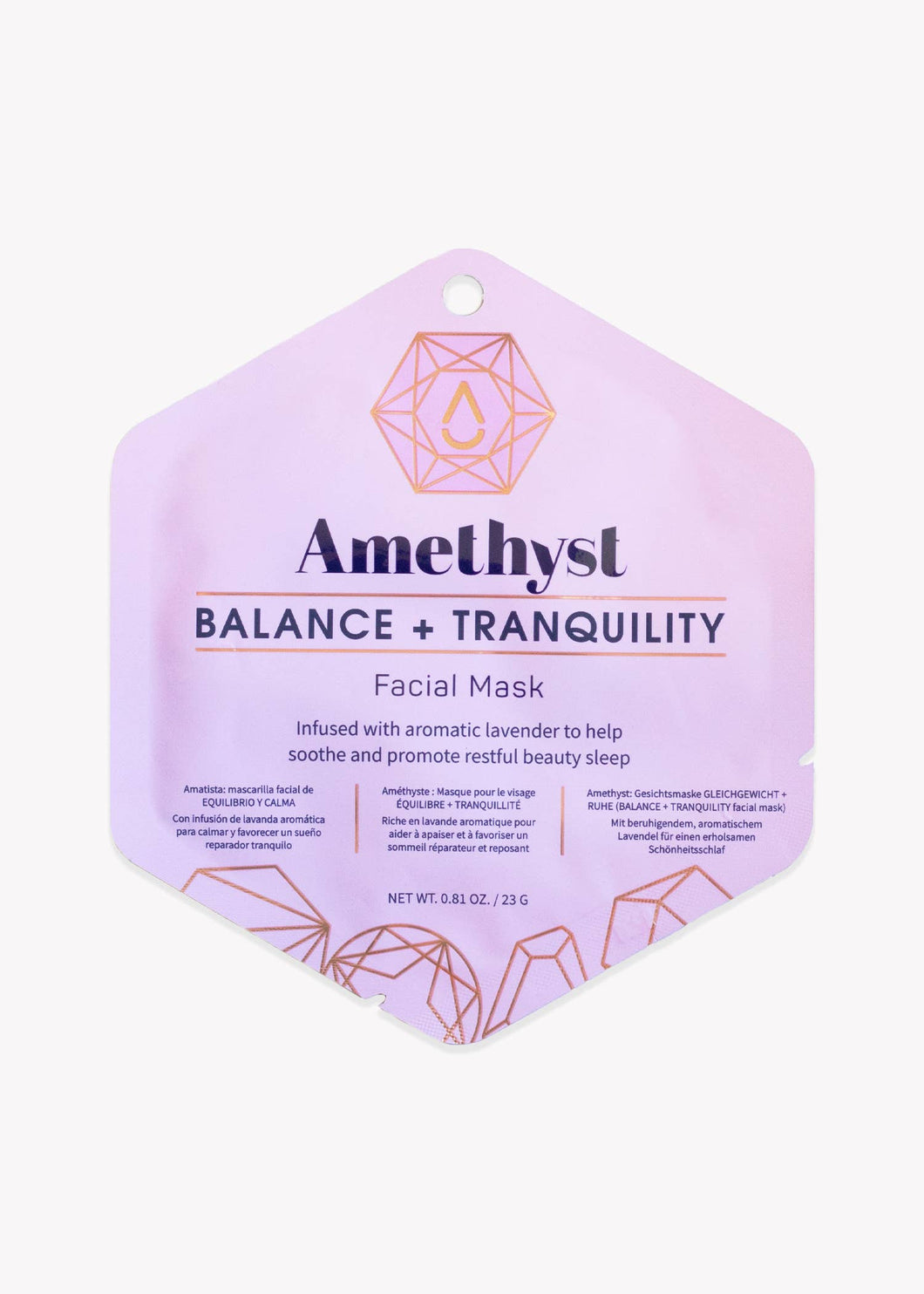 Tranquil Amethyst Inspired Facial Mask | My Spa Life