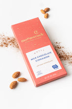 Load image into Gallery viewer, Nutty Milk Chocolate Cinnamon Bar | Moonstruck Chocolate Co
