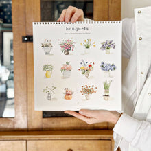Load image into Gallery viewer, 2025 bouquets calendar | emily lex studio
