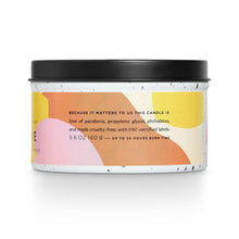 Load image into Gallery viewer, Lemon + Love Recyclable Tin Candle |Good Chemistry
