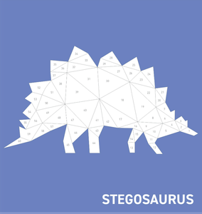 Dinosaurs- My Sticker Paintings