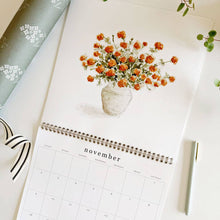 Load image into Gallery viewer, 2025 bouquets calendar | emily lex studio
