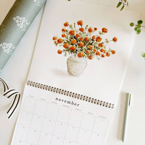 2025 bouquets calendar | emily lex studio