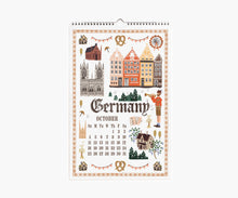Load image into Gallery viewer, Rifle Paper Co. - 2026 World Travel Wall Calendar
