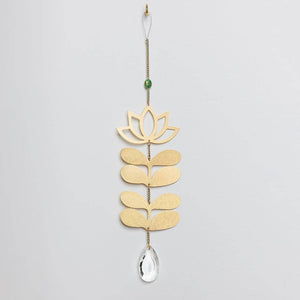 Lotus African Turquoise- Suncatcher