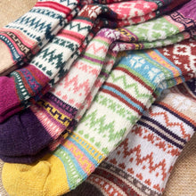 Load image into Gallery viewer, Coral | Eisley Retro Socks | Daisy Dunes
