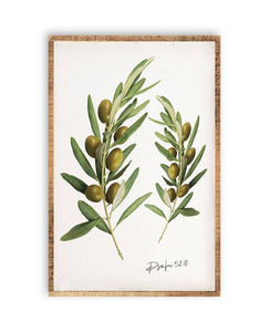 Revelation Culture - Psalm 52: 8 Greenery Wall Art