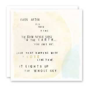 Susan Case Designs - Even After All This Time - Inspirational Card