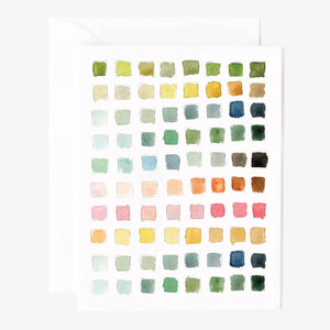 Paint swatch notecards