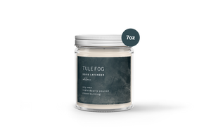 Tule Fog Candles - Sea + Lavender Soy Candle 7oz