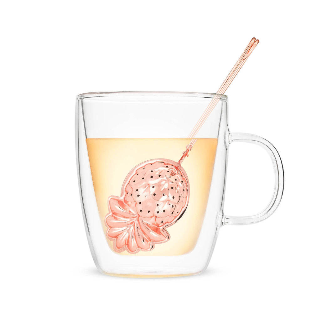 Pinky Up - Rose Gold Pineapple Tea Infuser