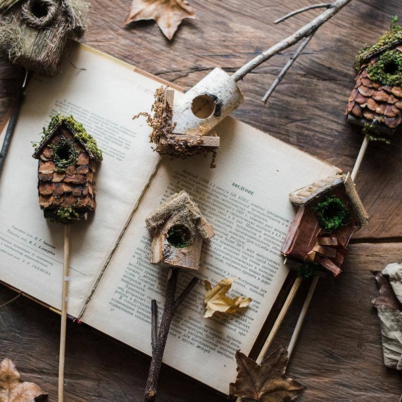 Rustic Reach - Planter Bird House Stake