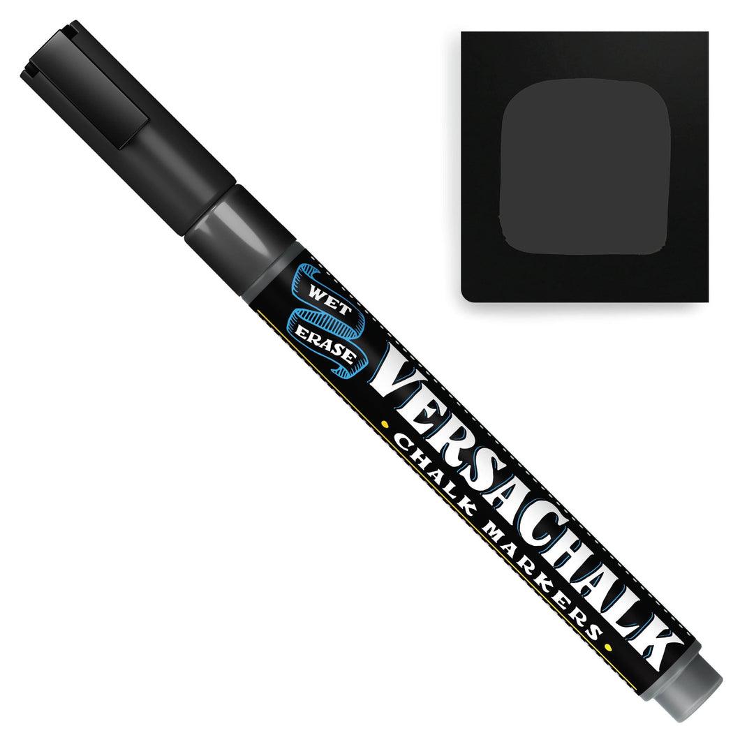 Jet Black | 3mm Fine | Chalk Marker| VersaChalk