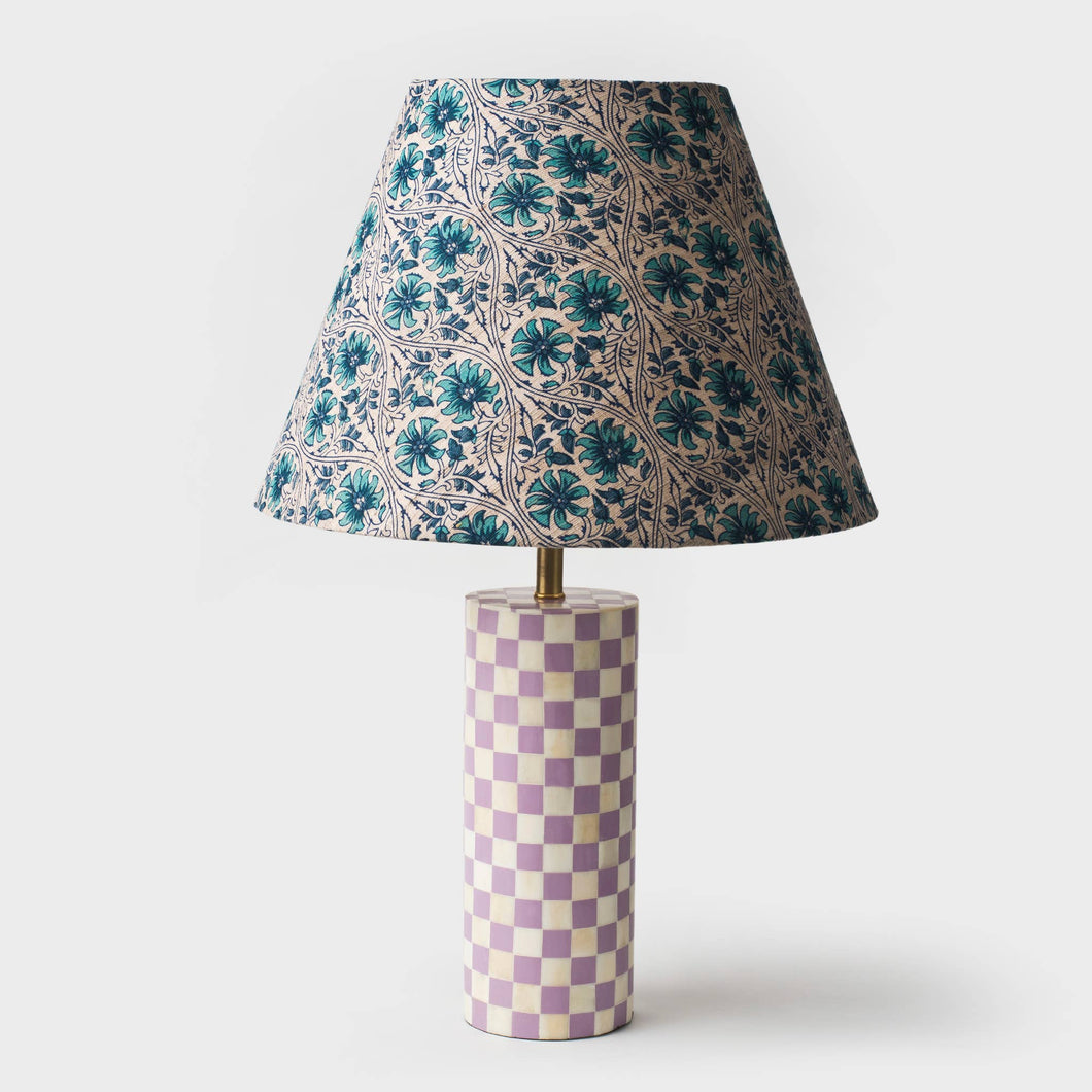 Checker Table Lamp