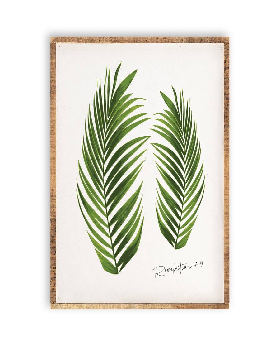 Revelation Culture - Revelation 7: 11  Greenery Wall Art