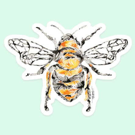 Amanda Klein Co. - Honey Bee Vinyl Sticker