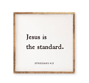 Revelation Culture - 15 x 15" | Jesus is the standard