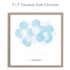 Susan Case Designs - A Baby Boy Mini Card