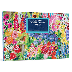 Seaside Garden Watercolor Pad | eeBoo