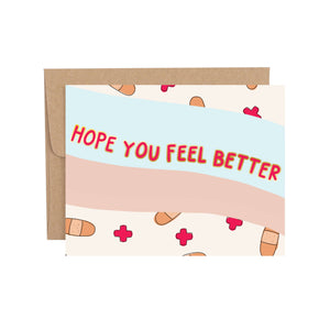 Callie Danielle - Feel Better Sympathy Get Well Greeting Card