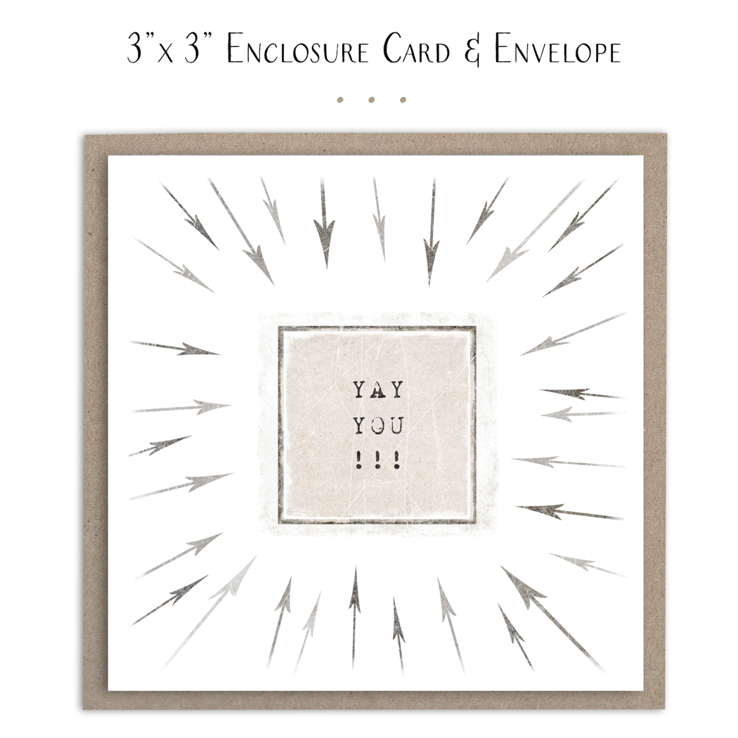 Susan Case Designs - Yay You Mini Card