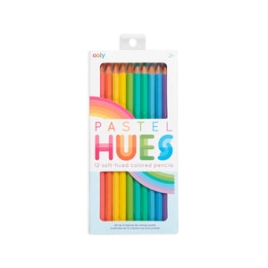 OOLY - Pastel Hues Colored Pencils - Set of 12