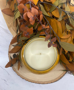 Capri Blue 19 oz Glimmer Signature Jar Pumpkin Dulce