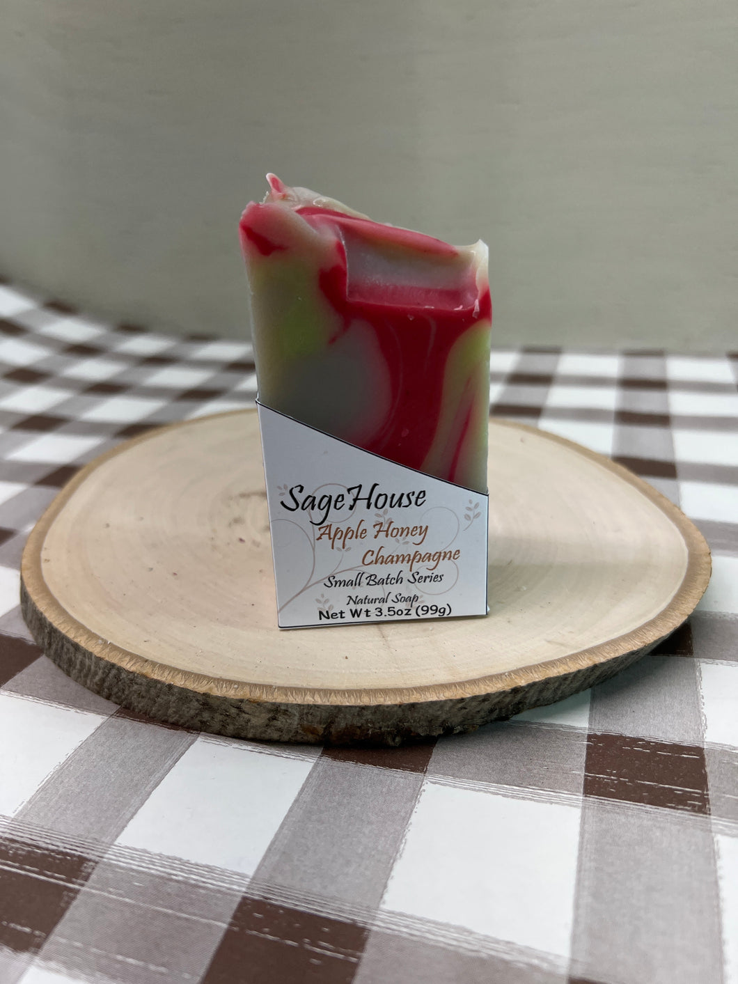 Sage House | Bar Soap| Apple Honey Champagne