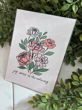 Load image into Gallery viewer, Handmade Hoosier - 5x7 Hand Lettered Art Print - Joy Comes in the Morning
