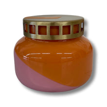 Load image into Gallery viewer, Capri Blue 8 oz Orange Dual Tone Volcano
