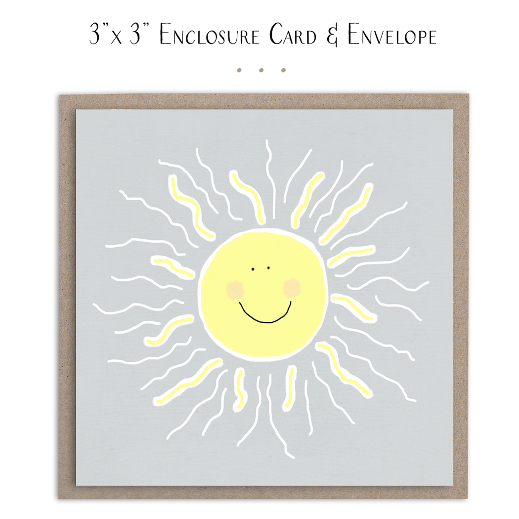 Susan Case Designs - Ray of Sunshine Mini Card