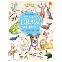 Load image into Gallery viewer, Learn to Draw Animals Art Book | eeBoo
