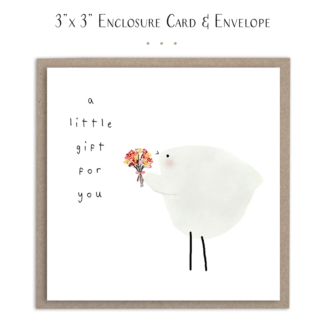 Susan Case Designs - A Little Gift For You - Mini Card