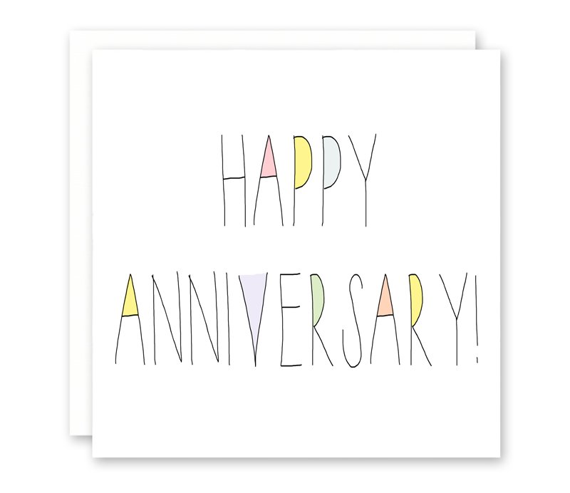 Susan Case Designs - Happy Anniversary Card
